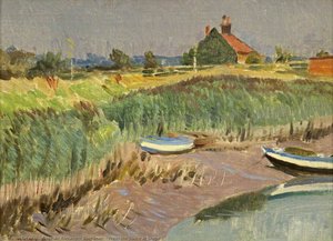 From The Sluice At Snape — Norman Alexander Buchanan, Impressionism