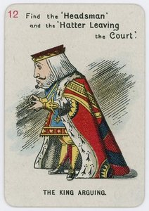 The King Arguing — Sir John Tenniel, Victorian Illustration