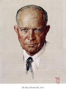 The Day I Painted Ike — Norman Rockwell