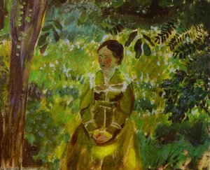Lady In A Garden — Victor Borisov Mtov