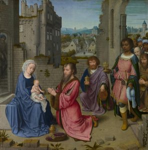 Adoration Of The Kings — Gerard David, Early Netherlandish Painting
