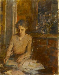 Woman Writing A Letter — Rupert Shephard