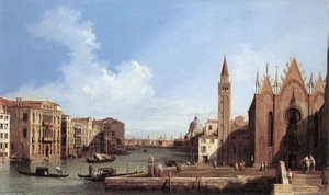Grand Canal: From Santa Maria Della Carità To The Bacino Di San Marco — Canaletto