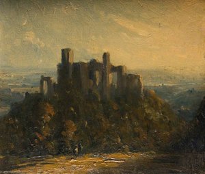 Castle Ruins on a Mound