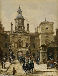 Horse Guards Parade — Louise Rayner