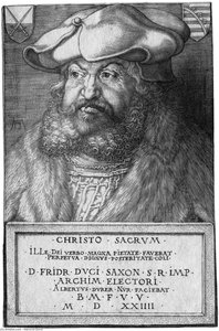 Portrait Of Frederick The Wise — Albrecht Dürer