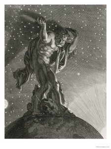 Picart Atlas Supports The Heavens On His Shoulders
