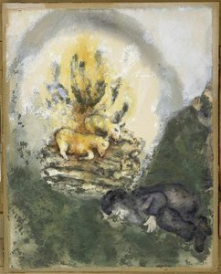 The Noah's Sacrifice — Marc Chagall