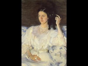 Girl With A Cat — Cecilia Beaux