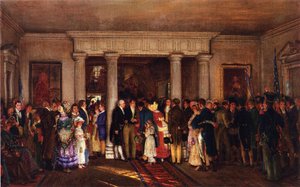 The Lafayette Reception — Edward Lamson Henry