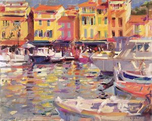 Harbour At Cassis — Peter Graham Li