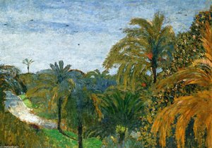 Garden In Cannes — Jean-édouard Vuillard