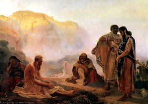 Job And His Friends — Ilya Yefimovich Repin, Realism