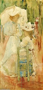 Two Women In A Park — Maurice Brazil Prendergast
