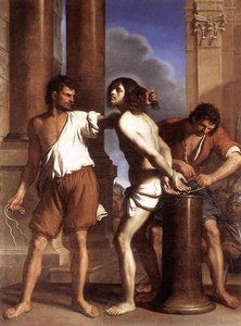 The Flagellation Of Christ — Guercino