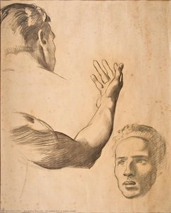 Studies For A Male Nude — Amedeo Bocchi