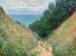 Path At La Cavee, Pourville — Claude Monet