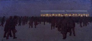 Pay Night, Rosyth, in Winter