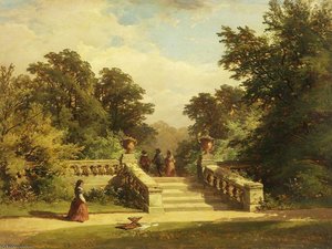 Entrance To Haddon Hall — John Syer