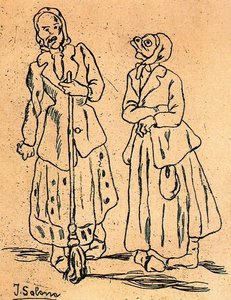 Máscaras De La Escoba — José Gutiérrez Solana, Expressionism