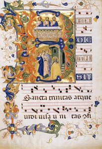 Gradual 2 For San Michele A Murano (folio 74) — Don Silvestro Dei Gherarducci