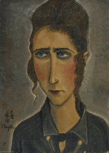 Portrait De Femme — Léonard Tsuguharu Foujita