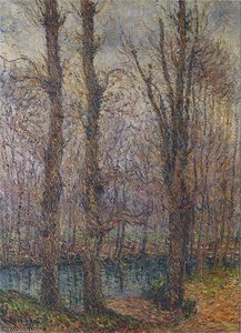 Trees By The River — Gustave Loiseau