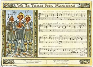 We Be Three Poor Mariners — Walter Crane