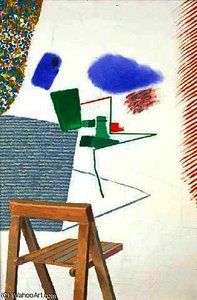 Chair With Photograph — David Hockney