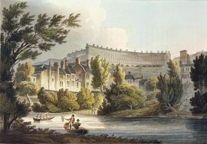 Bath Wick Ferry — John Claude Nattes