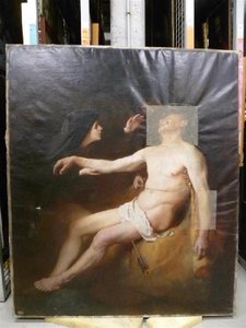 Saint Sébastien Soigné Par Irène — Zacharie Philippe Ernest