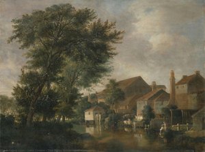 The River Wensum, Norwich — John Crome, Norwich School Of Painters