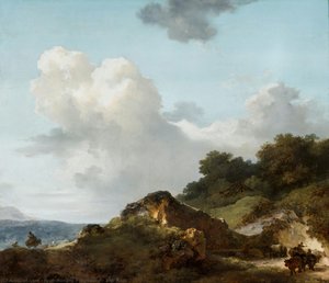 The Rock — Jean-honoré Fragonard, Rococo