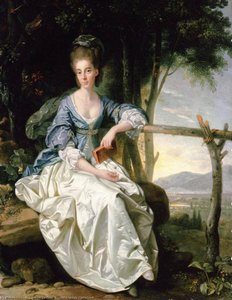Miss Matilda Cleveland — Johann Zoffany