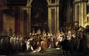 Consecration Of The Emperor Napoleon I And Coronation Of The Empress Josephine — Jacques-louis David