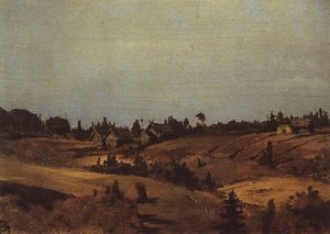 Village Mount Okulova — Vasily Dmitrievich Polenov