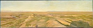 Panorama Des Ruines De Suse (côté Nord) — Bondoux Jules Georges