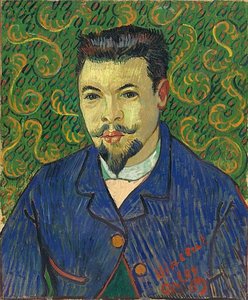Portrait Of Doctor Felix Rey — Vincent Willem Van Gogh, Post-impressionism