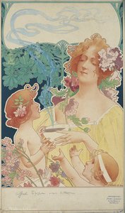 'tropon Chocolat-cacao', (59 X 35 Cm) (1900) — Henri Privat-livemont