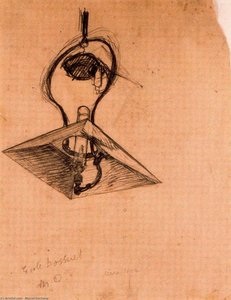 Suspension (bec Auer) — Marcel Duchamp