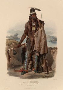 A Minatarre Chief — Karl Bodmer