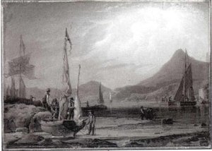 Boat And Shore — Robert W. Salmon
