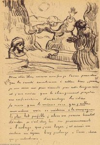 The Raising Of Lazarus — Vincent Willem Van Gogh