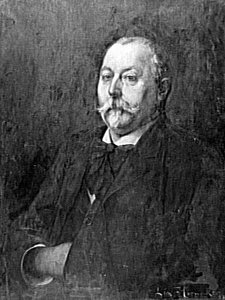 Portrait De Monsieur Guépard — Léon Hornecker