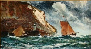 Rounding The White Cliffs Of Dover