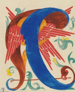 L'oiseau De Feu, La Lettre A — Natalia Goncharova