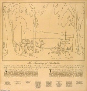 The Founding Of Australia — Algernon Talmage