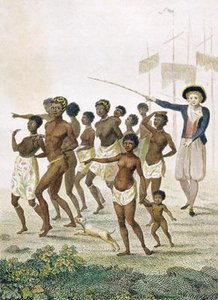 Group Of Negroes, As Imported To Be Sold For Slaves, Engraved By William Blake