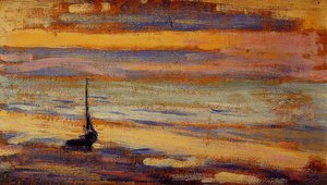 Neyst No.9. The Beach — Georges Lemmen