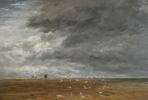 On The Sands — David Cox The Elder
